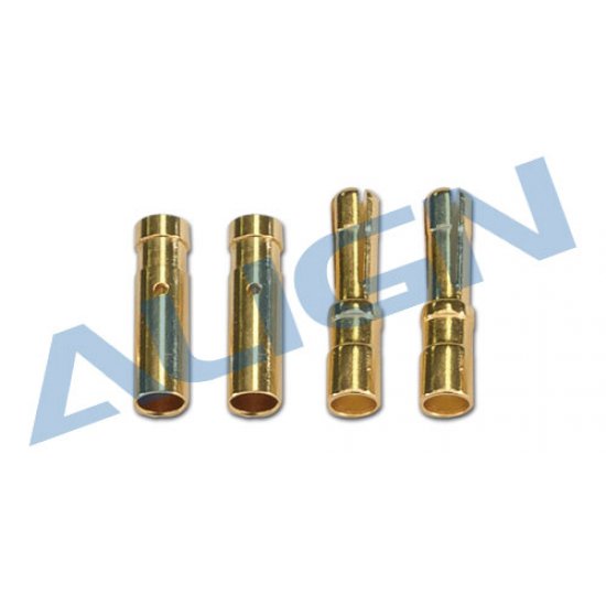 Align Multicopter 4mm Gold Connector Set, 2pr.   DISCONTINUED