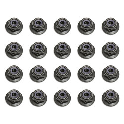 M3 Locknut with Flange