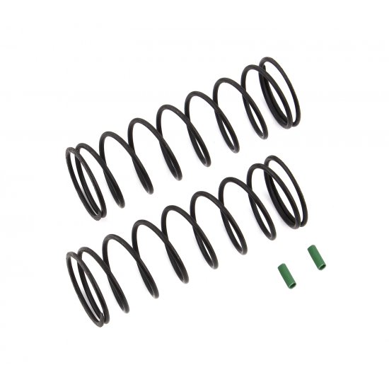 Associated Front Springs V2, Green, 4.9 lb/in, L70, for RC8B3.1 & RC8B3.1e