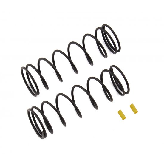 Associated Front Springs V2, Yellow, 5.7 lb/in, L70, for RC8B3.1 & RC8B3.1e