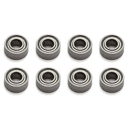 Associated 3x7x3mm Ball Bearings, 8pcs