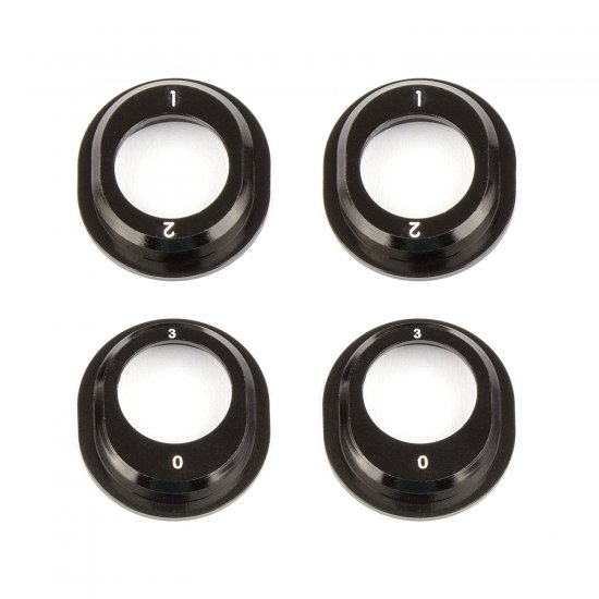 Associated Aluminum Differential Height Inserts, for B6.1, Black