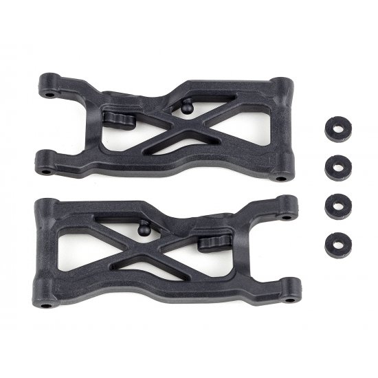 RC10B7 FT Rear Suspension Arms, Carbon