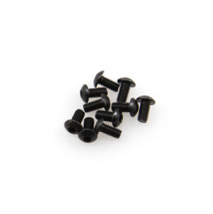 M3x6mm Hex Socket Button Head (Black) (10pcs) 