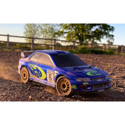 GT24 1/24 Scale Micro 4WD Brushless RTR, Subaru WRC