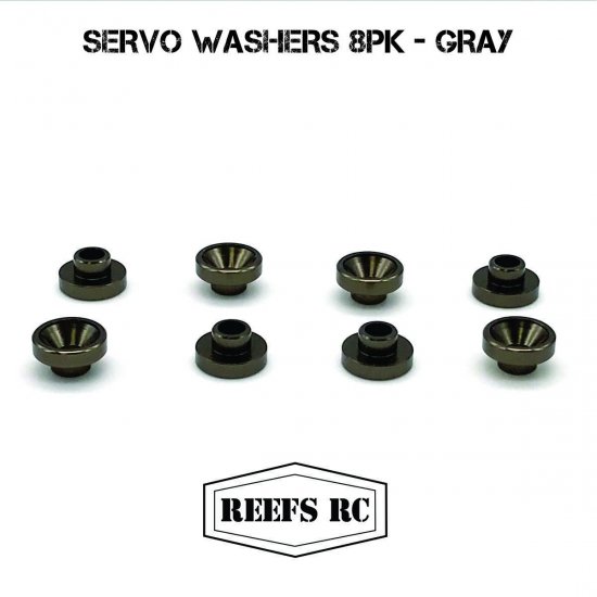 Servo Washers 8pk - Gray 