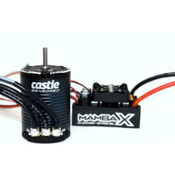 Mamba X 25.2V Waterproof ESC and 1406-2280KV Sensored Motor Combo