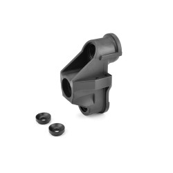 Wide Steering Block with Ball Cups Front, Composite for Dementors, Jambo, Punisher, Kronos, Kagama