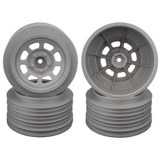 Speedway SC Wheels for Traxxas Slash Rear  (21.5mm Backspacing) SILVER