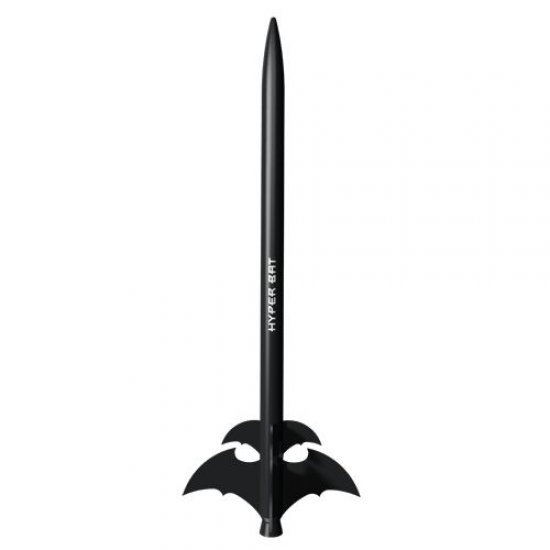 Hyper Bat Model Rocket Kit, Skill Level 2