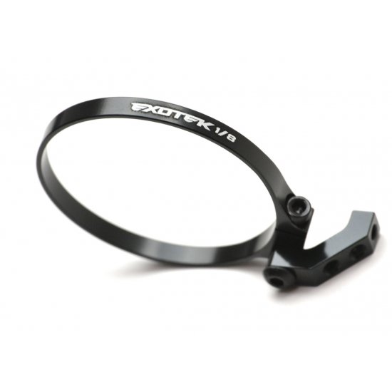 EXO Fan Mount-Clamp on Set, Angled for 1/8 Buggies (Black)