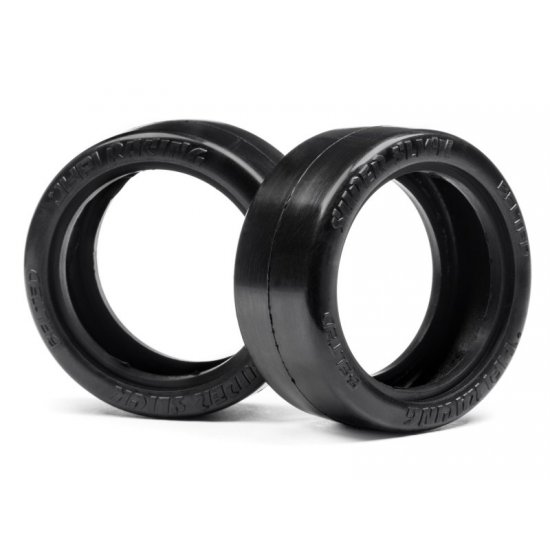 Racing Slick Belted Tire 24mm 35R