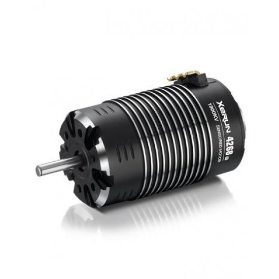 XeRun 1/8 Competition 4268SD Motor, 2600kv - Black, for 1/8th SCT, Buggy and GT