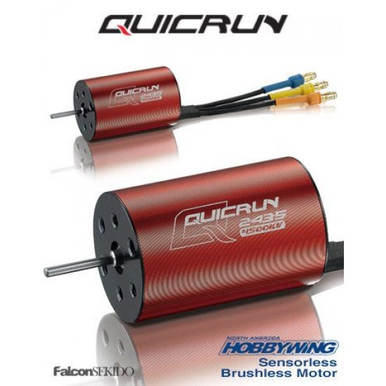QuicRun 2435 G2 Motor, for 1/18, 1/16 (4500Kv)