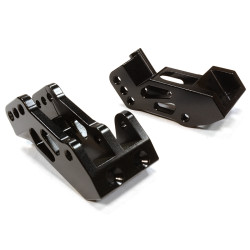 Aluminum Machined 4 Link Susp Mounts, Black, 1pr, Yeti