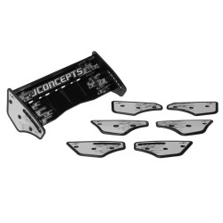 Jconcepts Punisher 1/8th Scale Wing, w/ Side Dams & Decal