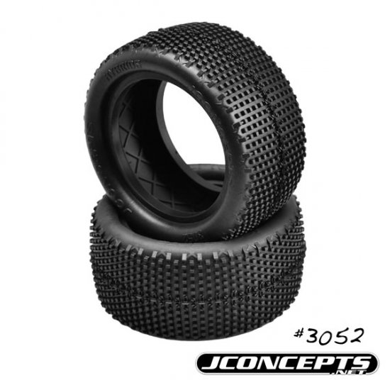JConcepts, Hybrids SuperSoft/Green, 1/10 Buggy Rear. W/Inserts