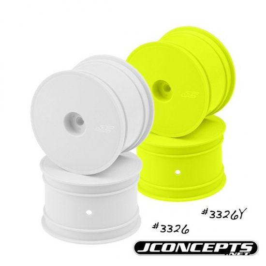 Jconcepts Mono - TLR 22 Rear Wheel (White) - 4pc