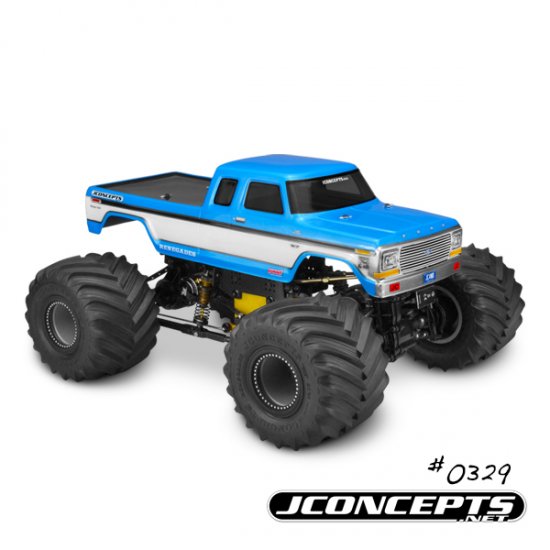 Jconcepts 1979 Ford F-250 SuperCab Monster Truck Clear Body