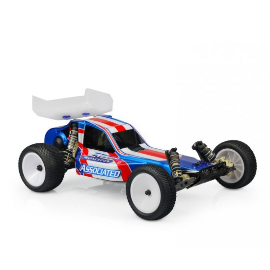 Protector - RC10 Buggy Clear Body w/ 5.5" Wing
