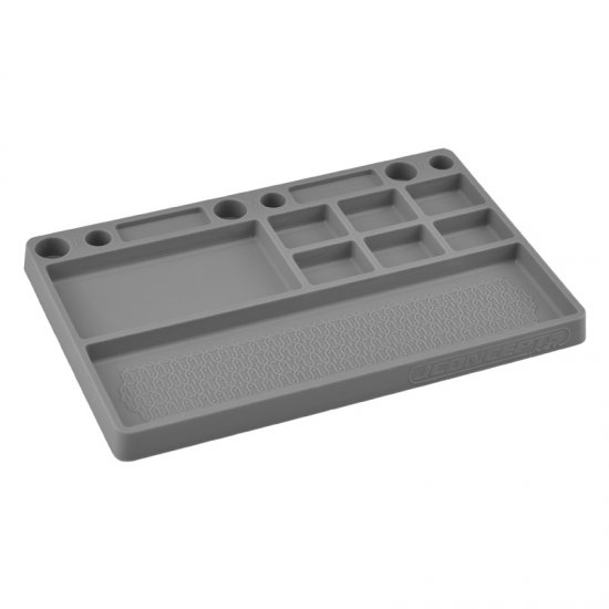 Parts Tray, Rubber Material Gray