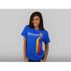 Jconcepts Red & Yellow Racing Stripes T- Shirt, Medium