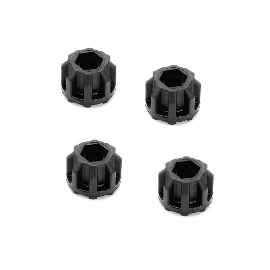 1/8 SGT MT 3.8 Wheel Adapters 17mm, 1/2" Offset, Wide for Traxxas Maxx (4)
