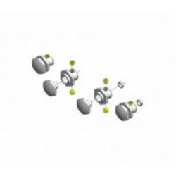 MIP  17mm Hex Adapter Kit, Traxxas Slash 4X4