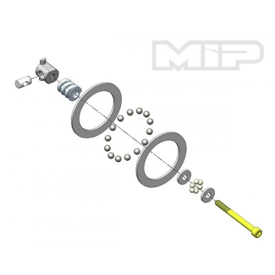MIP Carbide Diff Ball Rebuild Kit -B5/B6