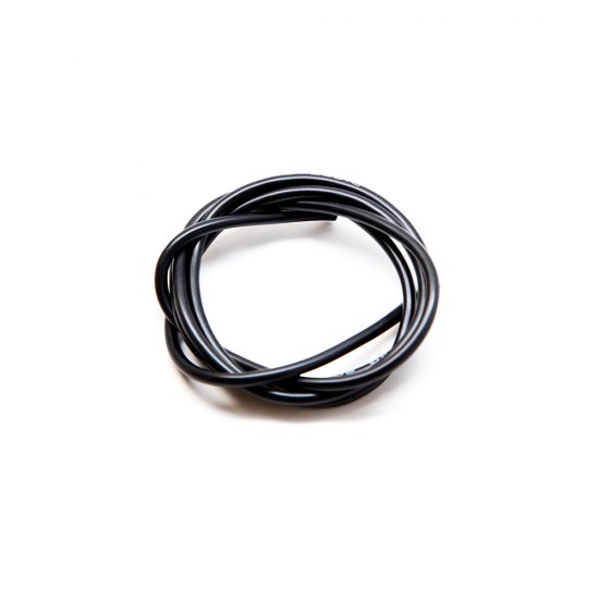 14AWG Black Flex Silicon Wire (3')