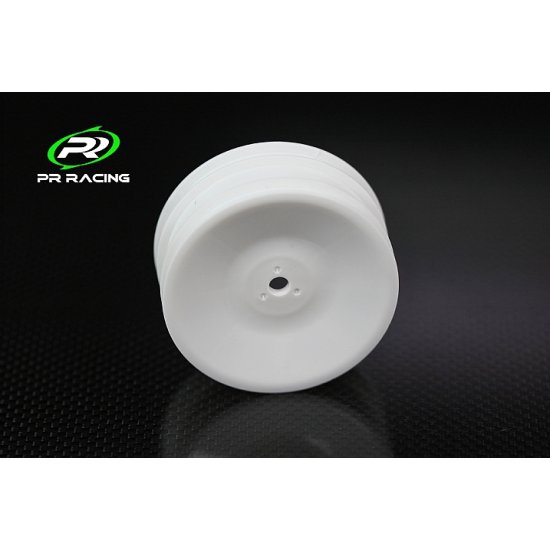 2WD Front Wheel 12mm*2pcs(White)For IFMAR, 26x38mm