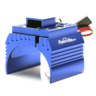 Aluminum Cooling Fan, 1/8 Scale Motors- Blue