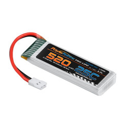 1S 3.7V 520MAh 25C Lipo Battery Associated Enduro24 Crawler