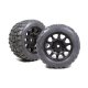 Power Hobby Raptor XL Belted Tires, w/ Viper Wheels, for Traxxas X-Maxx 8S (2pcs)