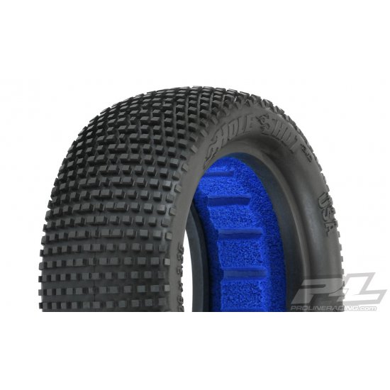 Hole Shot 3.0 2.2" 4WD M3 (Soft) Off-Road Buggy Front Tires, w/ Closed Cell Foam