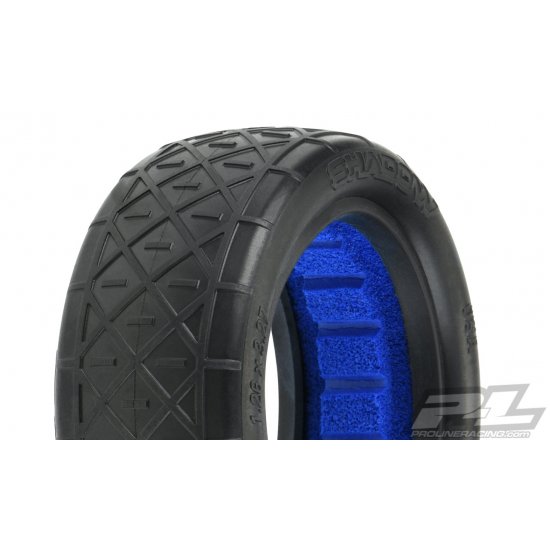 Shadow 2.2" 4WD MC (Clay) Off-Road Buggy Front Tires, 2pcs, w/ Closed Cell Foam