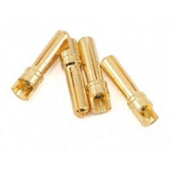 4.0 mm Super Bullet Connectors, 4 Female pcs