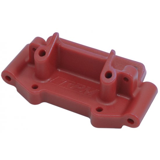 Rpm Front Bulk Head For Traxxas 2wd, Red