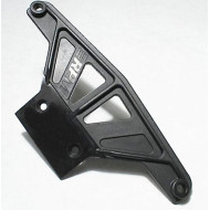 Wide Front Bumper, Black, All 2wd TRX Stampede, Rustler, Etc.