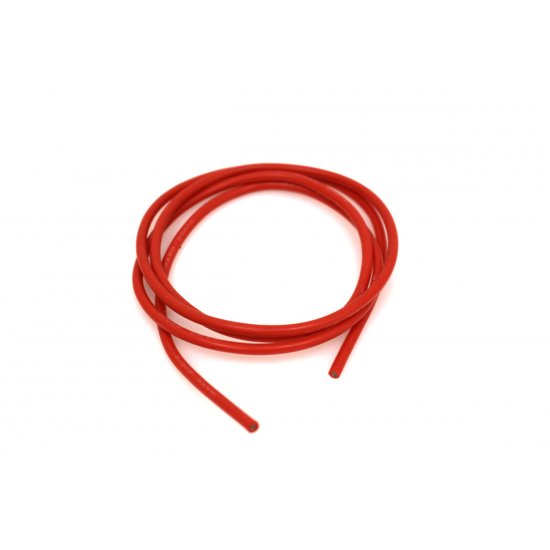 14 Gauge Silicone Wire, 3' Red 