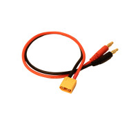 Racers Edge Charge Adaptor,Male XT60 to 4mm Bullets.