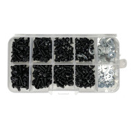 High Strength Steel Screw Assortment Box for 1/10 RC Car (300 pcs)