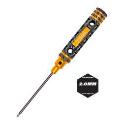 Metric Hex Driver w/ Breakstone Ti Black Tip 2.0mm