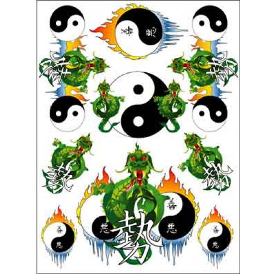 Dragon Decal/sticker Sheet