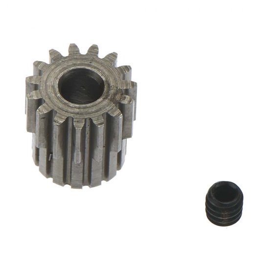X-Hard Wide 48 Pitch 14 Tooth 1/8" Shaft Pinion Gear