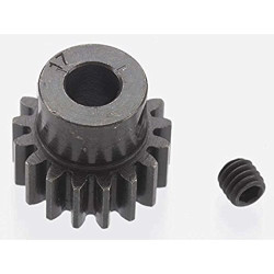 EXTRA HARD 17 TOOTH BLACKENED STEEL 32P PINION 5M/M