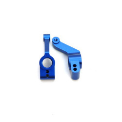 STRC CNC Machined Alum. Rear Hub Carriers / Slash 4x4, Blue