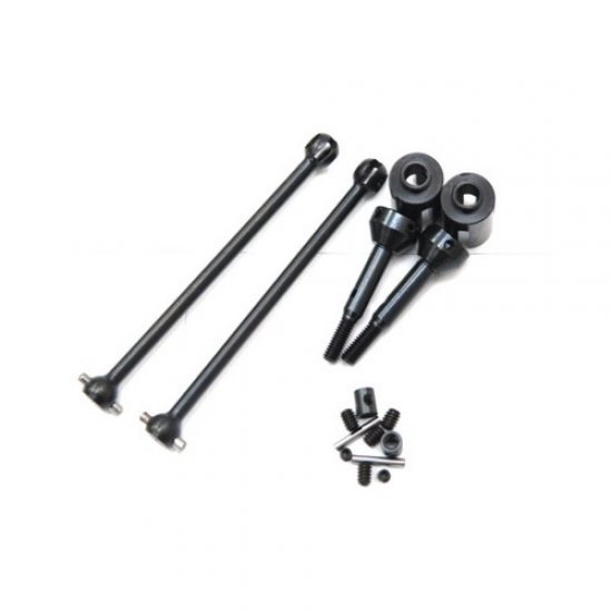 Carbon Steel Universal Driveshafts w/ Outdrives for Traxxas Slash 2WD (2pcs) 