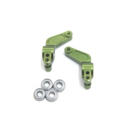 STRC Aluminum Oversized Rear Hub Carriers, Green