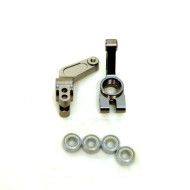 STRC Aluminum Oversized Rear Hub Carriers, Gunmetal